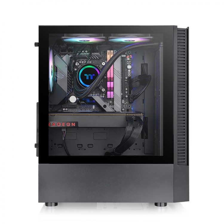 خرید کیس کامپیوتر Thermaltake View 200 TG ARGB - شاسی مید تاور - سیاه