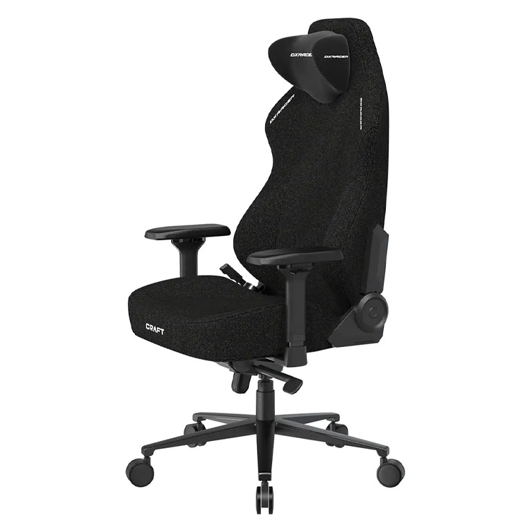 خرید صندلی DXRacer Craft XL سری ۲۰۲۶ - روکش پارچه‌ای - سیاه