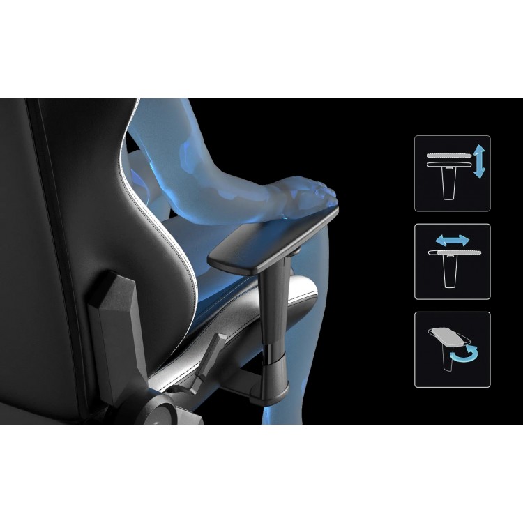 خرید صندلی DXRacer Prince 2025 - سیاه/سفید