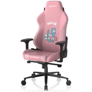 DXRacer Craft Series Gaming Chair - Hello Human Cat Edition
