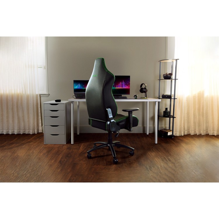 خرید صندلی گیمینگ Razer Iskur X - سیاه/سبز - استاندارد