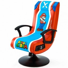 X Rocker Super Mario Edition Gaming Chair - Red/Blue