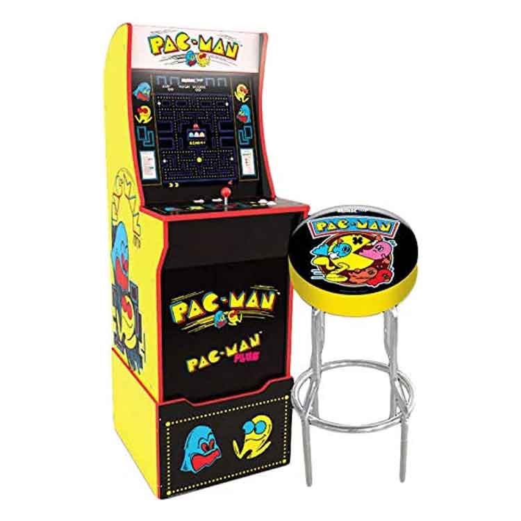 خرید دستگاه آرکید Arcade 1Up - نسخه بازی Pac-Man به همراه چهارپایه