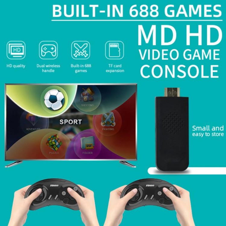 SG800 Video Game Console with 2 Wireless Gamepads کنسول های بازی