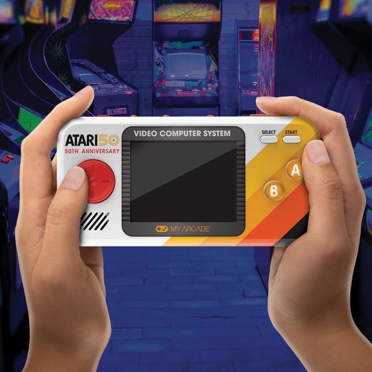 خرید کنسول دستی My Arcade Pocket Player Pro - نسخه 50 سالگی آتاری