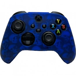 Xbox Series X/S Controller Cover - Blue Skulls B