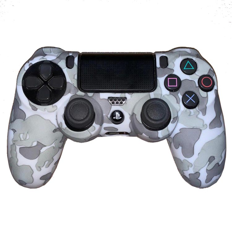 روکش کنترلر Dualshock 4 Cover - Camouflage White