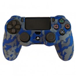 Dualshock 4 Cover - Military - Blue and Grey