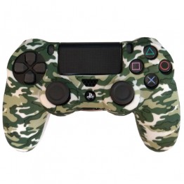 Dualshock 4 Cover - Military - Green and White