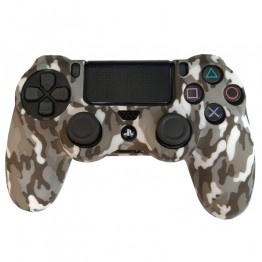 Dualshock 4 Cover - Military - Grey and White
