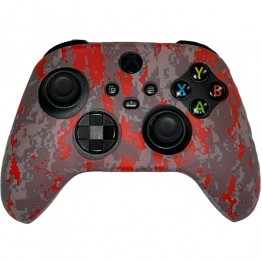 Xbox Series X/S Controller Cover - ‌Camo Pixel Red