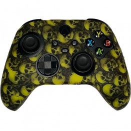 Xbox Series X/S Controller Cover - Yellow Skulls