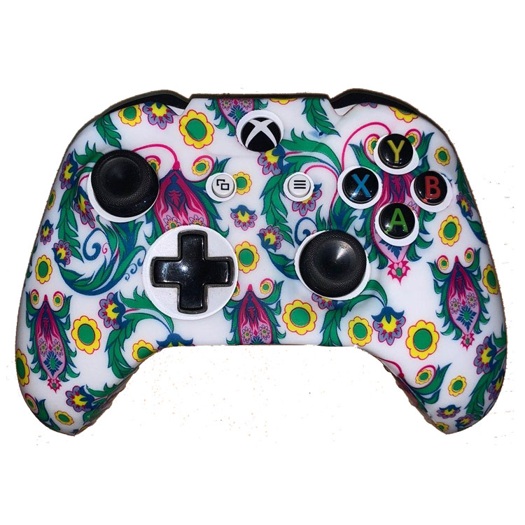 Xbox One Controller cover - Flowers مایکروسافت