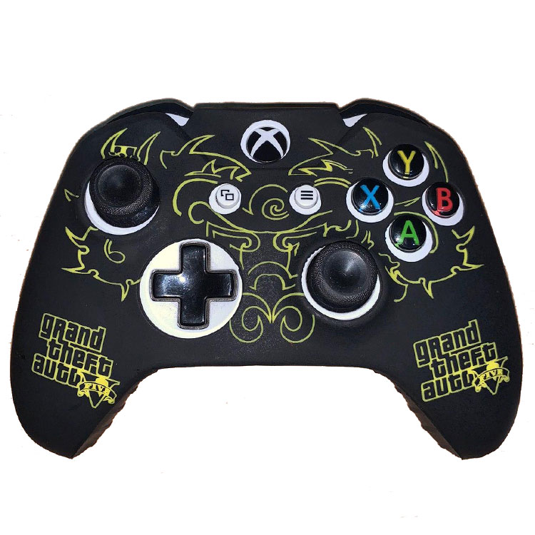 Xbox One Controller cover - Grand V Yellow مایکروسافت