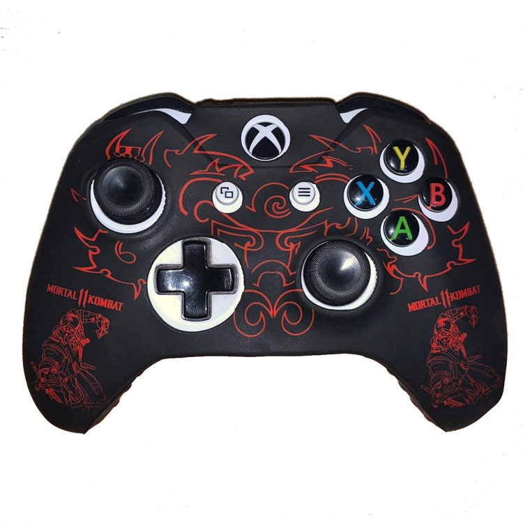 Xbox One Controller cover - Mortal Kombat Red مایکروسافت