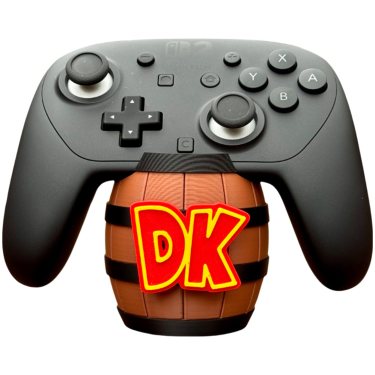 خرید پایه گیم پد روسان مخصوص کنترلر پرو نینتندو سوییچ  - طرح Donkey Kong Barrell