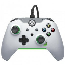 PDP Wired Controller for XBOX - Neon White