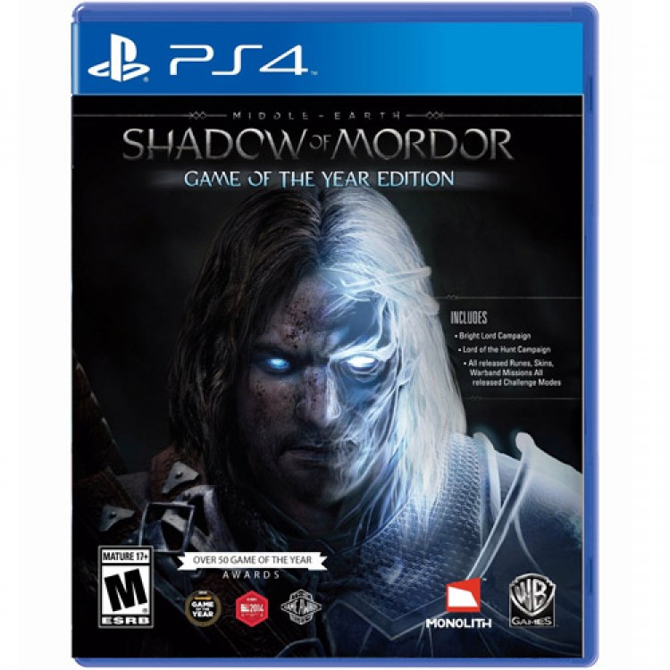 Middle-earth: Shadow of Mordor Game of The Year Edition - PS4 - With IRCG Green License 