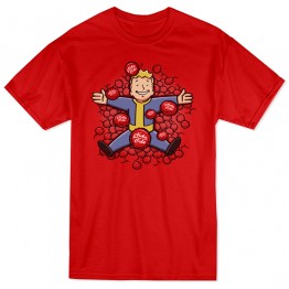 Fallout 4 T-Shirt - Red - Code 1