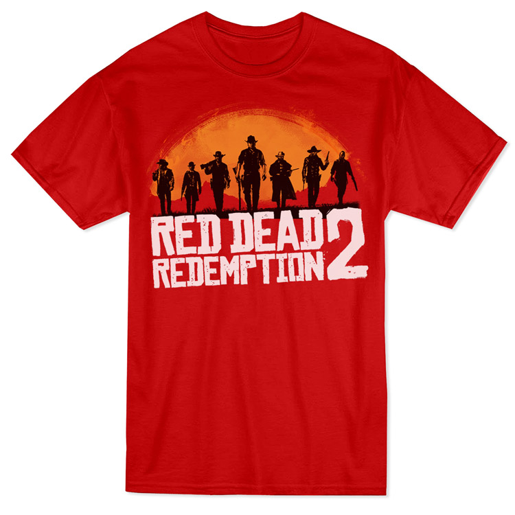 Red Dead Redemption 2 T-Shirt - Red