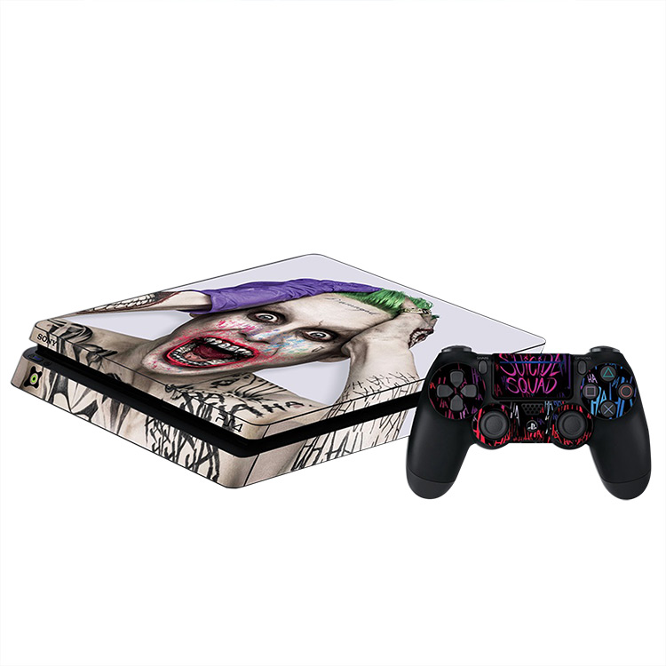 PlayStation 4 Slim Skin - Joker کاور و برچسب