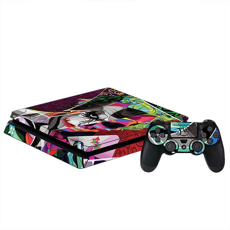PlayStation 4 Slim Skin - Joker Art کاور و برچسب