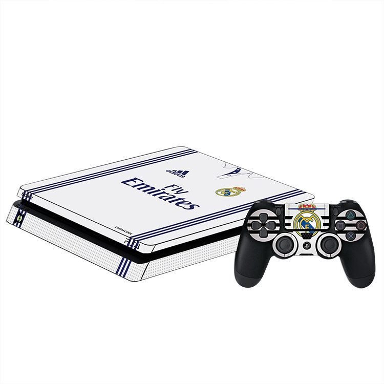 PlayStation 4 Slim Skin - Real Madrid کاور و برچسب