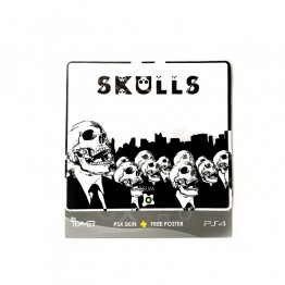PlayStation 4 Slim Skin - Skulls
