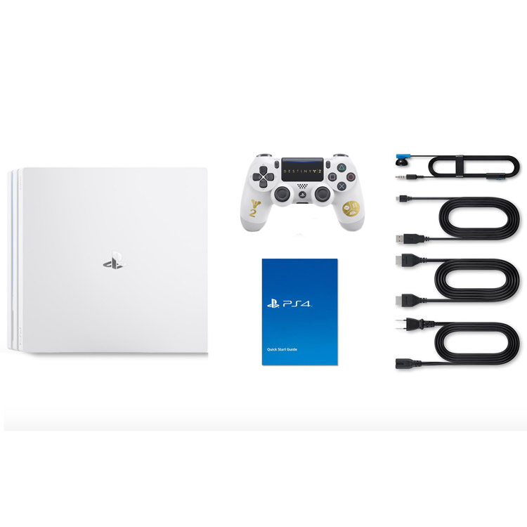 PlayStation 4 Pro 1TB Limited Edition Destiny 2 - White Glacier  - R2 - CHU 7016B