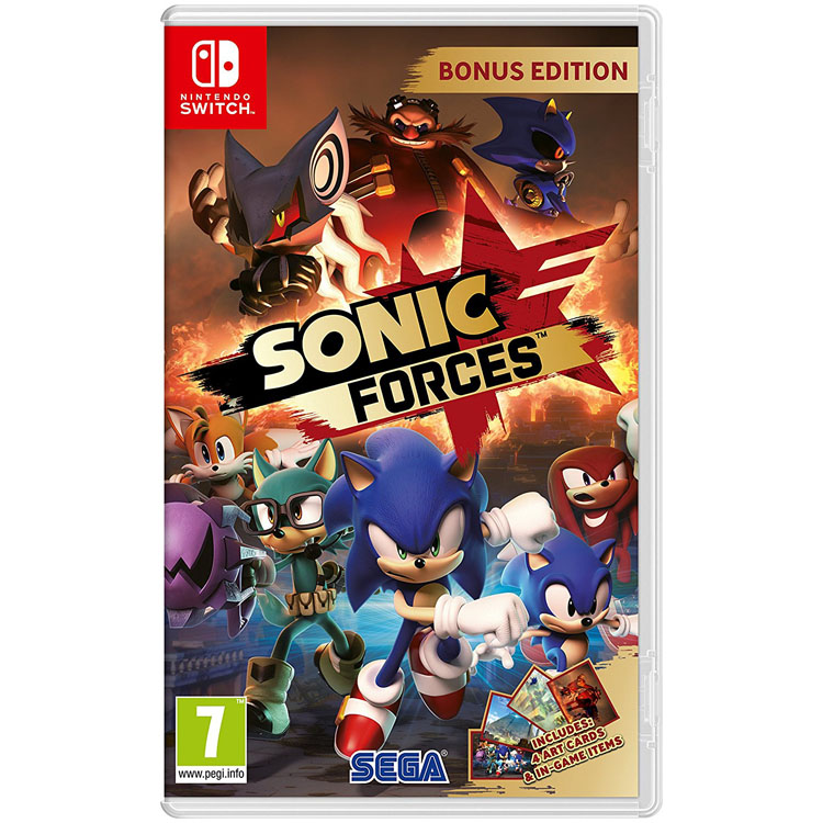 خرید بازی Sonic Forces نسخه Bonus برای نینتندو سوییچ