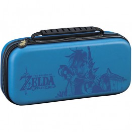 Nintendo Switch Game Traveler Deluxe Travel Case- Zelda Breath of the Wild - Blue