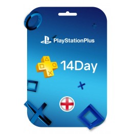 Playstation Plus 14 Day UK دیجیتالی گیفت کارت