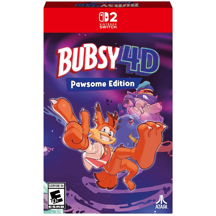 خرید بازی Bubsy 4D نسخه Pawsome برای نینتندو سوییچ 2