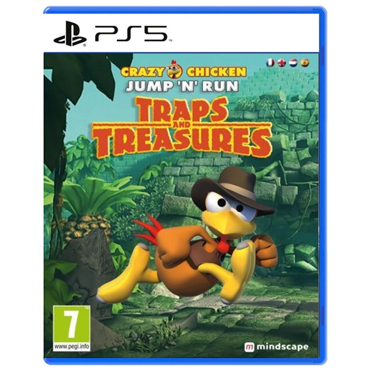 خرید بازی Crazy Chicken: Traps and Treasures برای PS5
