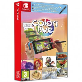 Colors Live! with Stylus Pen - Nintendo Switch - Black
