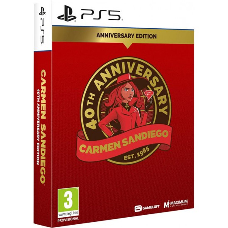 خرید بازی Carmen Sandiego نسخه چهلمین سالگرد برای PS5