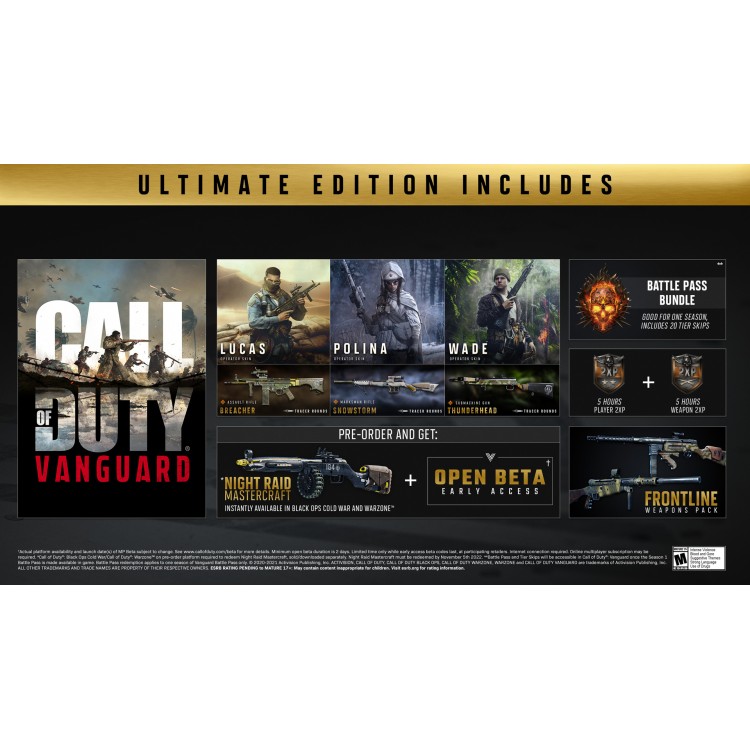 خرید بازی Call of Duty: Vanguard نسخه Ultimate برای PS5