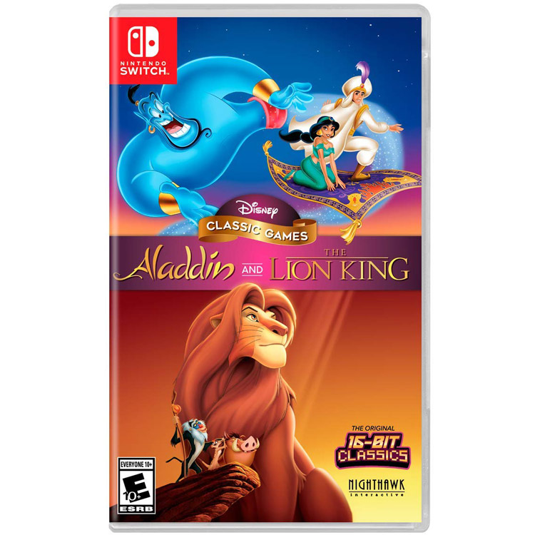 خرید بازی Disney Classic Games: Aladdin and the Lion King - نسخه نینتندو سوییچ