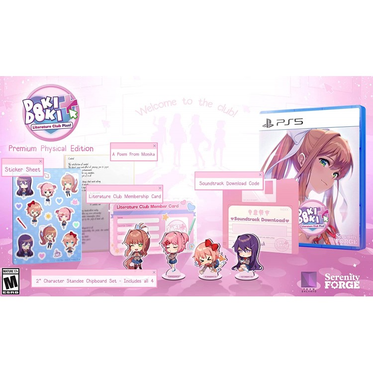 خرید بازی Doki Doki Literature Club Plus برای نینتندو سوییچ