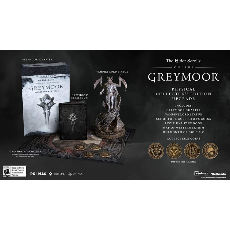 The Elder Scrolls Online: Greymoor Upgrade Collector's Edition - PS4 The Elder Scrolls Online: Greymoor Upgrade Collector's Edition - PS4