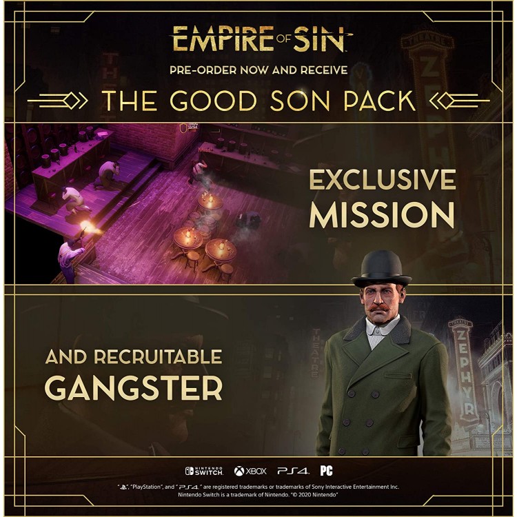 خرید بازی Empire of Sin نسخه Day One برای نینتندو سوییچ