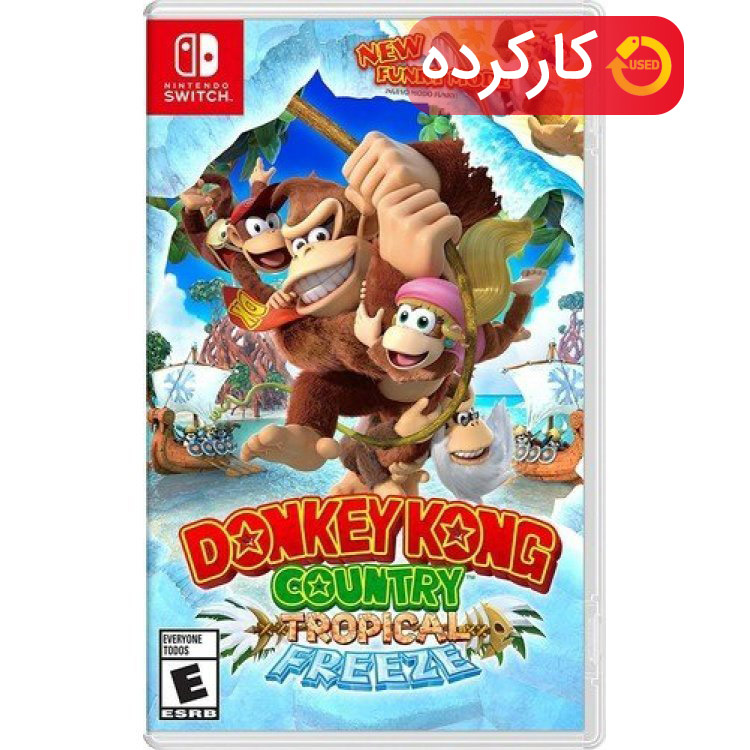 خرید بازی Donkey Kong Country: Tropical Freeze - انحصاری نینتندو سوییچ - کارکرده