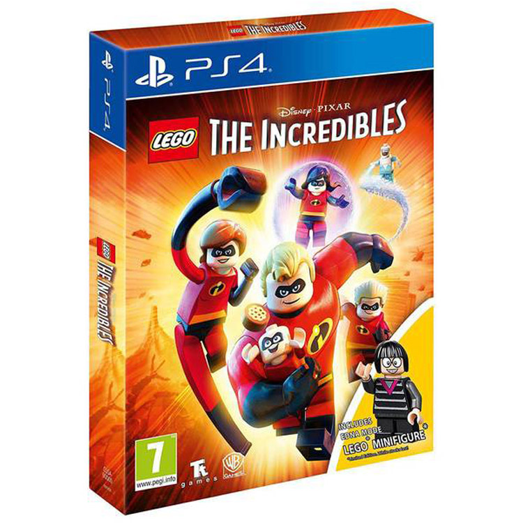 خرید بازی LEGO The Incredibles به همراه لگوی شخصیت ادنا مد - نسخه PS4