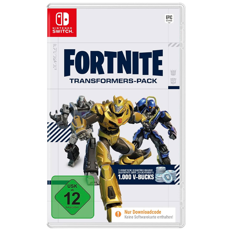 خرید پک Transformers بازی فورتنایت برای نینتندو سوییچ