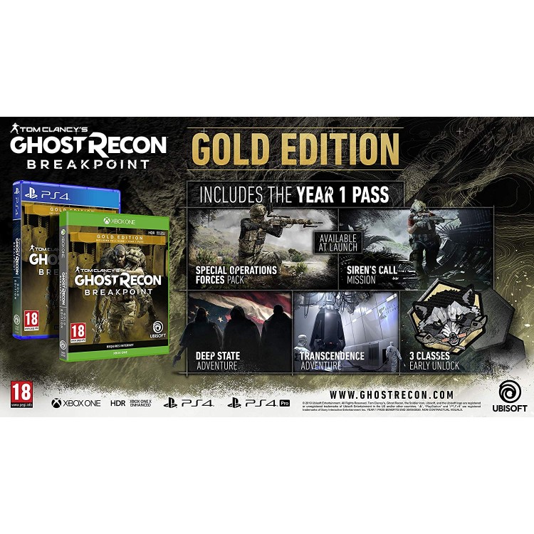 خرید بازی Ghost Recon: Breakpoint نسخه Gold برای PS4 خرید بازی Ghost Recon: Breakpoint نسخه Gold برای PS4