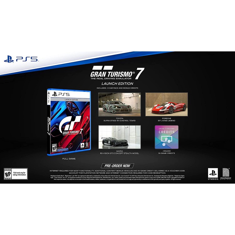 خرید بازی Gran Turismo 7 نسخه Launch برای PS5