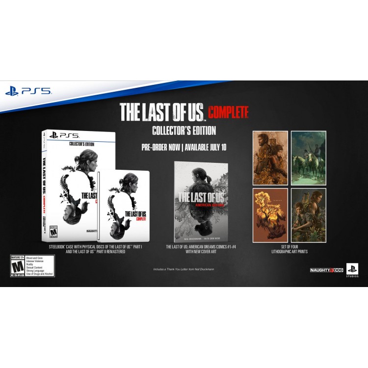 خرید بازی The Last of Us Complete نسخه کالکتور برای PS5 خرید بازی The Last of Us Complete نسخه کالکتور برای PS5