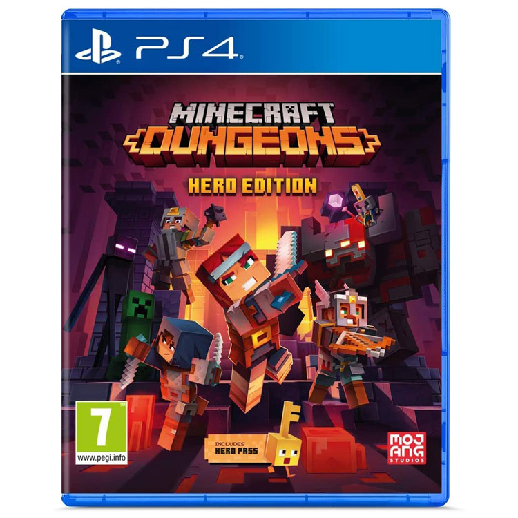 خرید بازی Minecraft Dungeons نسخه Hero Edition برای PS4