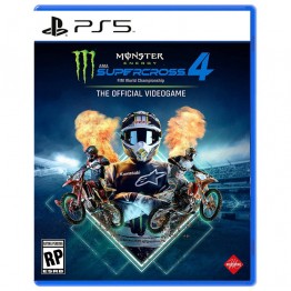 Monster Energy Supercross 4: The Official Videogame - PS5