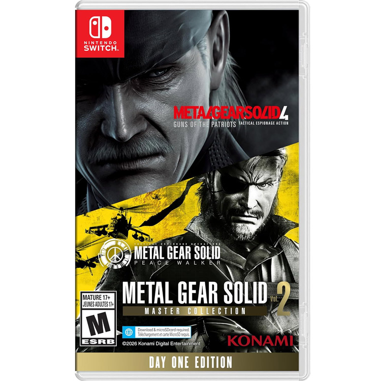 خرید بازی Metal Gear Solid Master Collection جلد دوم نسخه Day One برای نینتندو سوییچ